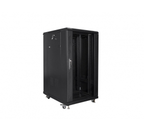 Lanberg | Rack cabinet 19" free-standing 22U/600x800 (flat pack) | FF01-6822-12B | Black