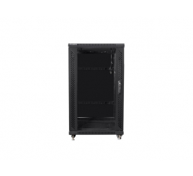 Lanberg | Rack cabinet 19" free-standing 22U/600x800 (flat pack) | FF01-6822-12B | Black