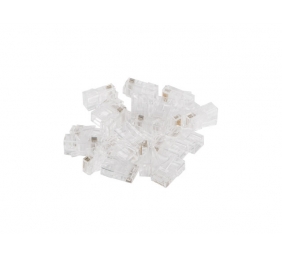 Lanberg | RJ45 CAT.6 UTP Plug 8P8C PASS Through Type, 100 pcs | PLU-6000EZ | Transparent
