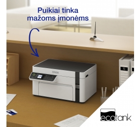 Epson | Multifunction compact printer | EcoTank M2120 | Inkjet | Mono | A4 | Wi-Fi | White