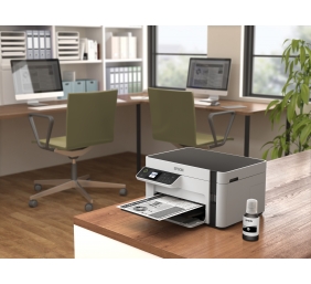 Epson | Multifunction compact printer | EcoTank M2120 | Inkjet | Mono | A4 | Wi-Fi | White