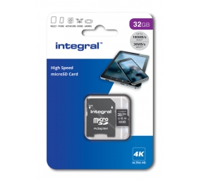 INTEGRAL 32GB High Speed microSDHC card