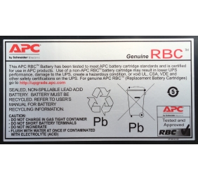 APC Replacement Battery Cartridge #43