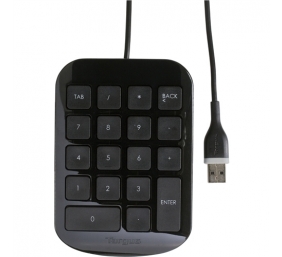 Targus AKP10EU | Numeric Keypad | Wired | Black