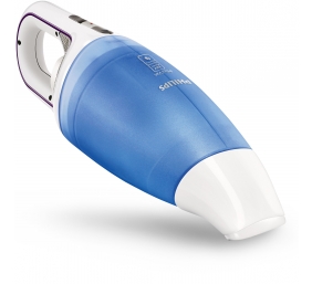 Philips MiniVac Handheld vacuum cleaner FC6142/01 4.8V battery Bagless Cyclonic Crevice, brush tool, squeegee Wet & dry