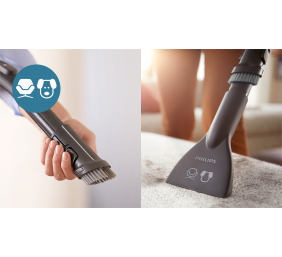 Philips | Vacuum cleaner | PowerPro Compact FC9334/09 | Bagless | Power 900 W | Dust capacity 1.5 L | Black/Blue