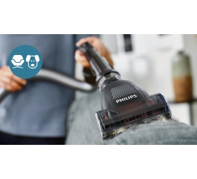 Philips | Vacuum Cleaner | FC9744/09 PowerPro Expert | Bagless | Power 900 W | Dust capacity 2 L | Green