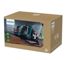 Philips | Vacuum Cleaner | FC9744/09 PowerPro Expert | Bagless | Power 900 W | Dust capacity 2 L | Green