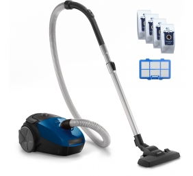 Philips PowerGo Vacuum cleaner with bag FC8245/09 Allergy filter 3L Replacement Kit