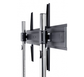EDBAK | TR18 | Trolleys & Stands | 60-98 " | Maximum weight (capacity) 80 kg | Black