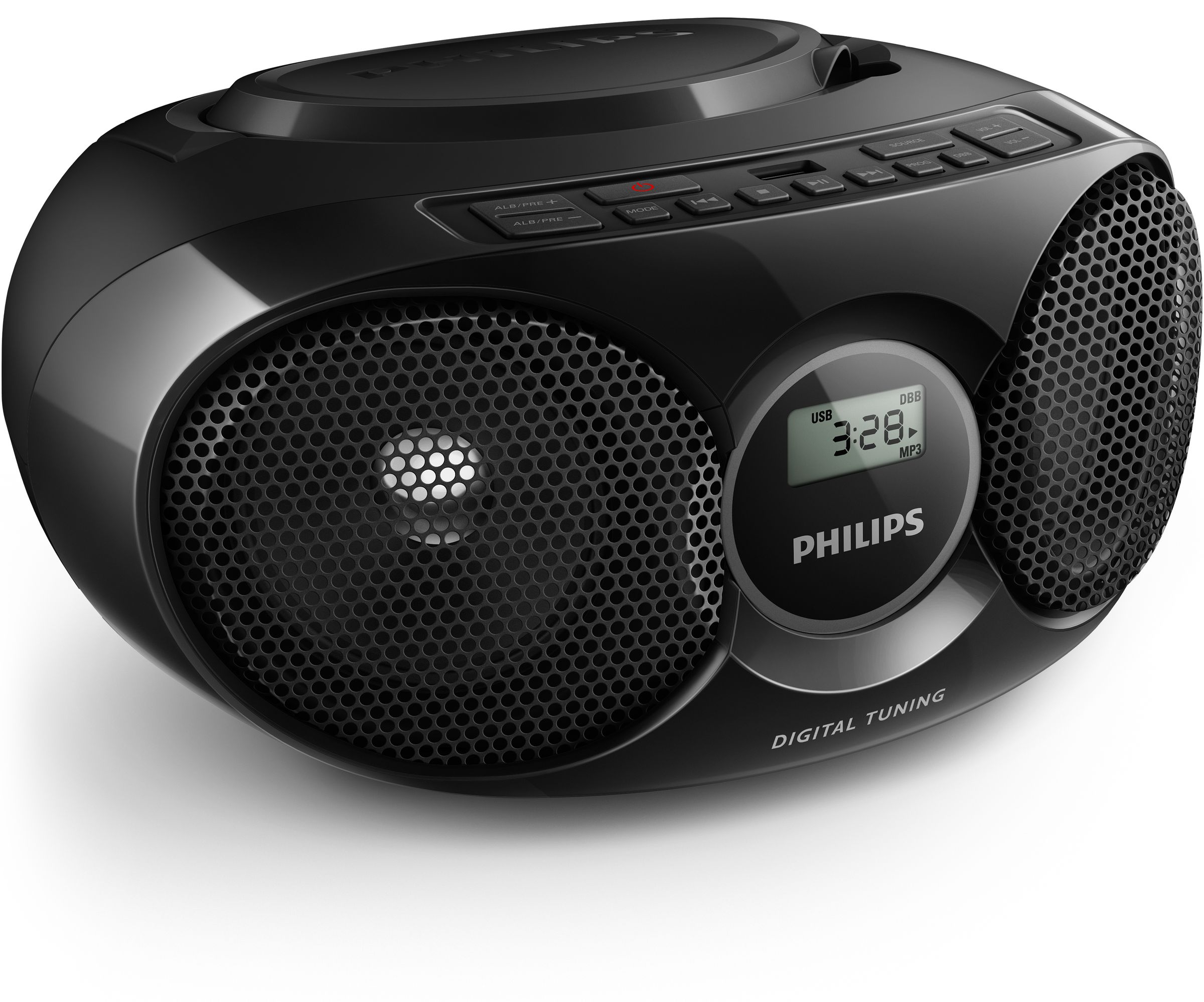 Philips CD Soundmachine AZ318B Compact design USB