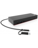 Lenovo ThinkPad 40AF0135EU Hybrid USB-C/USB-A Jungčių stotelė, Laidinė, Juoda