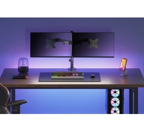Neomounts Desk Mount | FPMA-D550DBLACK Monitor Arm | Adjustable Height, Rotate, Tilt, Swivel | 10-32 " | Maximum weight (capacity) 8 kg | Black