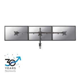 Neomounts Desk Mount | FPMA-D550D3BLACK Monitor Arm | Adjustable Height, Rotate, Tilt, Swivel | 10-27 " | Maximum weight (capacity) 6 kg | Black