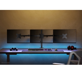 Neomounts Desk Mount | FPMA-D550D3BLACK Monitor Arm | Adjustable Height, Rotate, Tilt, Swivel | 10-27 " | Maximum weight (capacity) 6 kg | Black