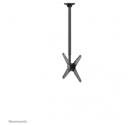 Neomounts Ceiling mount | FPMA-C340BLACK Monitor/TV mount ceiling screen | Adjustable Height, Rotate, Tilt, Swivel | 32-75 " | Maximum weight (capacity) 50 kg | Black