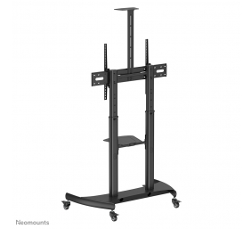Neomounts Floor stand | PLASMA-M1950E TV trolley | Adjustable Height, Tilt | 60-100 " | Maximum weight (capacity) 100 kg | Black