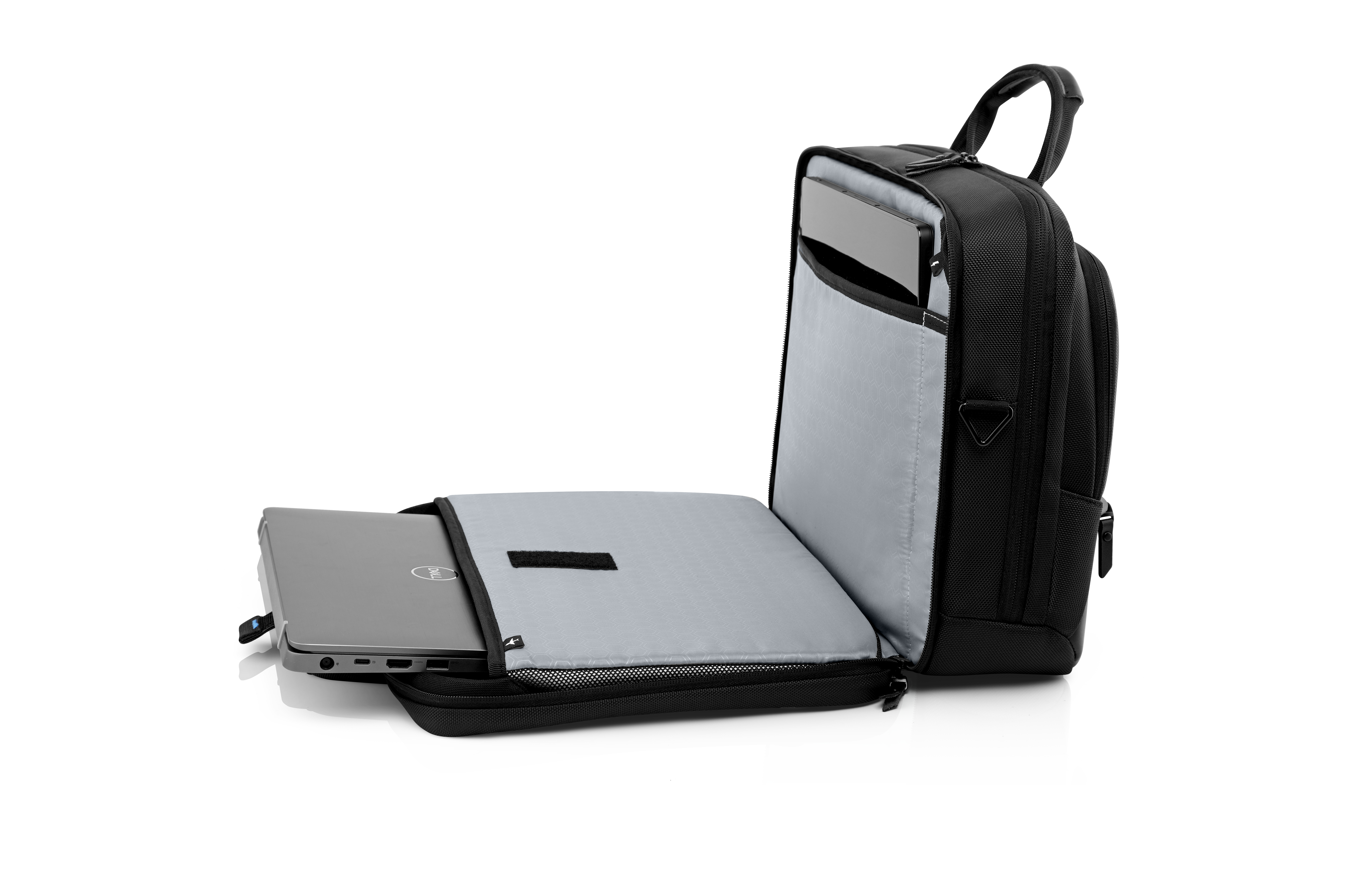 Dell | 460-BCQL | Premier | Fits up to size 15 " | Messenger - Briefcase | Black with metal logo | Shoulder strap