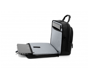 Dell | Fits up to size 15 " | Premier | 460-BCQL | Messenger - Briefcase | Black with metal logo | Shoulder strap