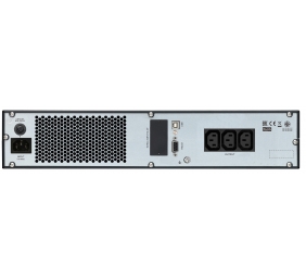 Schneider Electric Easy UPS, 2U rack, smart card slot, LCD, without rail | SRV1KRIRK | 1000 VA | 800 W