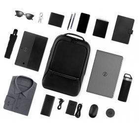 Dell | 460-BCQM | Premier Slim | Fits up to size 15 " | Backpack | Black with metal logo