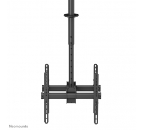 Neomounts NM-C440DBLACK Dual monitor/TV mount ceiling | Adjustable Height, Rotate, Tilt, Swivel | 32-60 " | Maximum weight (capacity) 45 kg | Black