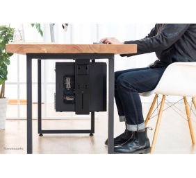 Neomounts NM-CPU100BLACK CPU holder | Adjustable Height | Maximum weight (capacity) 10 kg | Black