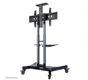 Neomounts Floor stand | NM-M1700BLACK TV trolley | Adjustable Height | 32-75 " | Maximum weight (capacity) 50 kg | Black