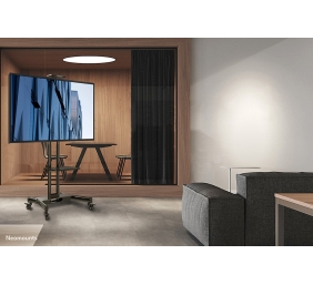 Neomounts Floor stand | NM-M1700BLACK TV trolley | Adjustable Height | 32-75 " | Maximum weight (capacity) 50 kg | Black