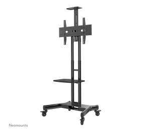 Neomounts Floor stand | NM-M1700BLACK TV trolley | Adjustable Height | 32-75 " | Maximum weight (capacity) 50 kg | Black