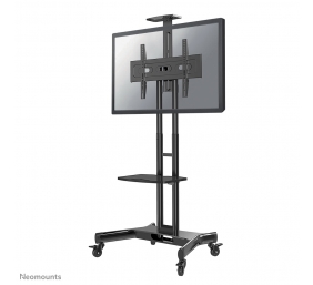 Neomounts Floor stand | NM-M1700BLACK TV trolley | Adjustable Height | 32-75 " | Maximum weight (capacity) 50 kg | Black