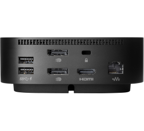 HP USB-C Dock G5 120W - 4x USB 3.0, 1x USB-C(15W), 2x DisplayPort 1.4, 1x HDMI 2.0, 1x RJ-45, 1x combo audio jack