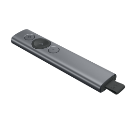 Logitech Presentation remote Spotlight Plus (910-005166), nuotolinio valdymo pultelis, juodas