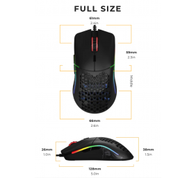 Glorious PC Gaming Race Model O Matte Black, GO-BLACK