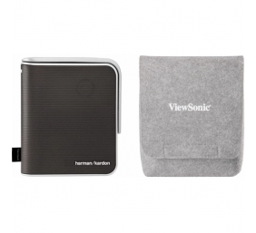 Viewsonic LED mobile projector M1+ WiFi, BT, 300 lumens, 120,000:1, 100", Auto V.Keystone, 1.2x, Harman Kardon 3w speaker, Built in battery