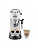 Delonghi | Dedica Pump Espresso | EC685W | Pump pressure 15 bar | Built-in milk frother | Semi-automatic | 1300 W | White