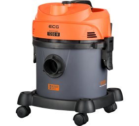 ECG Wet and dry vacuum cleaner ECG VM 2120 HOBBY, 1200W, 12 L capacity, Grey/Orange color