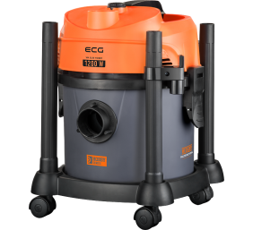 ECG Wet and dry vacuum cleaner ECG VM 2120 HOBBY, 1200W, 12 L capacity, Grey/Orange color