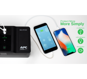 Schneider Electric | APC Back-UPS | BE850G2-GR | 850 VA | 520 W