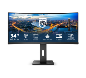 Philips | B Line | 346B1C/00 | 34 " | VA | WQHD | 21:9 | 100 Hz | 5 ms | 3440 x 1440 | 300 cd/m² | HDMI ports quantity 1 | Black | Warranty 36 month(s)