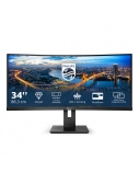 Philips | B Line | 346B1C/00 | 34 " | VA | WQHD | 21:9 | 100 Hz | 5 ms | 3440 x 1440 | 300 cd/m² | HDMI ports quantity 1 | Black | Warranty 36 month(s)