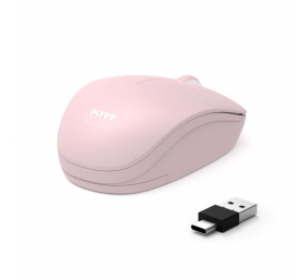 PORT CONNECT Mouse | Collection II | Wireless | 2.4 GHz | Pink