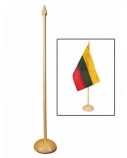 Stovelis vėliavėlei, medinis  0617-004
