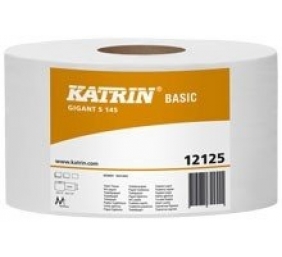 Tualetinis popierius Katrin Basic Gigant S, 1 sl., 150m, antr.ž., pilkas, 12vnt