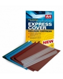 Įrišimo rinkinys Express A4, aplankas ir apkabėlė, 9.5 mm, mėlynas (8 vnt.)