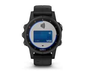 Išmanusis laikrodis Garmin Fitness Tracker Fenix 5S juodas