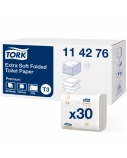 Tualetinis popierius lapeliais Tork Extra Soft T3, 2sl (30 vnt.)