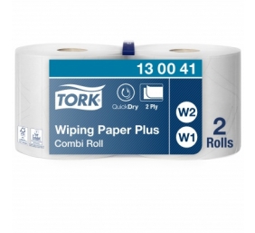 Popierinės šluostės rulonais Tork Advanced Performance 420 W1/W2, 2sl. (2 rulon.)