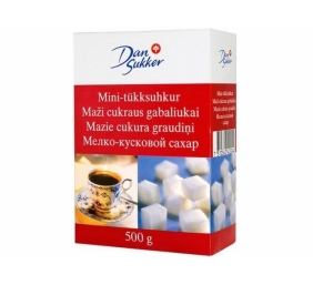 Cukrus Dan Sukker, baltas, gabalinis, 500g