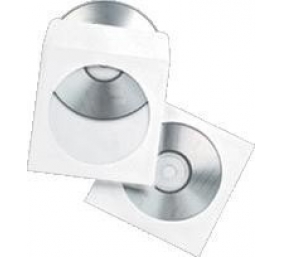 Vokas CD, su langeliu, 127x127 mm, 80 g, baltas (1)  0721-107